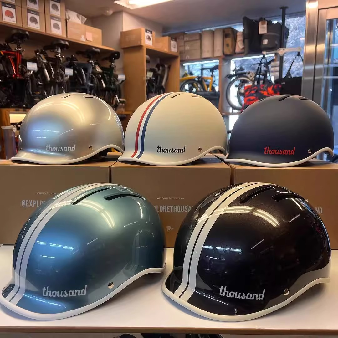 美国Thousand Heritage 2.0自行车小布城市骑行轻便头盔安全帽