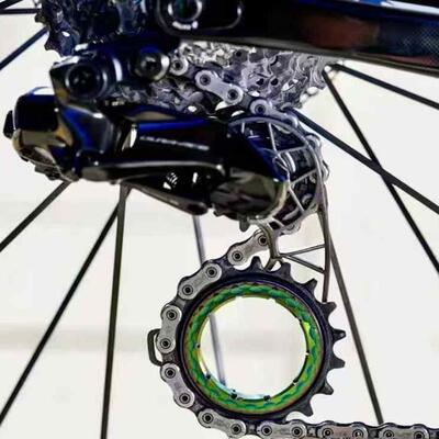 英国absoluteBLACK AB大导轮碳纤维陶瓷培林后拨变速器大鸡腿