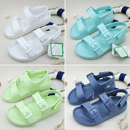 双扣可调儿童轻便防水凉鞋