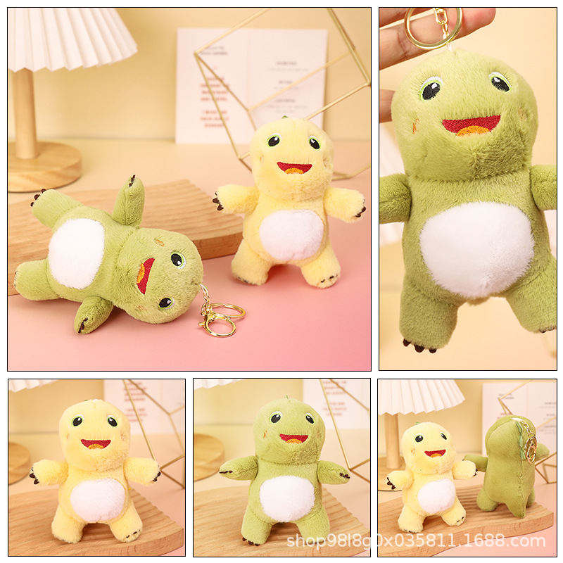可爱毛绒玩具卡通小奶龙钥匙扣娃娃机公仔儿童玩偶包包挂件婚庆