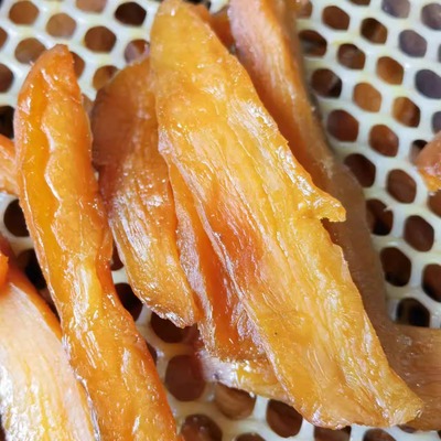 温州特产楠溪江湖头山天然红薯干甜不腻不粘红薯枣地瓜条地瓜干6