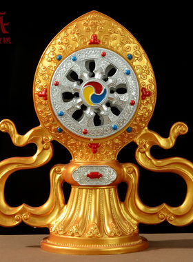 摩尼宝轮摆件家居装饰摆件