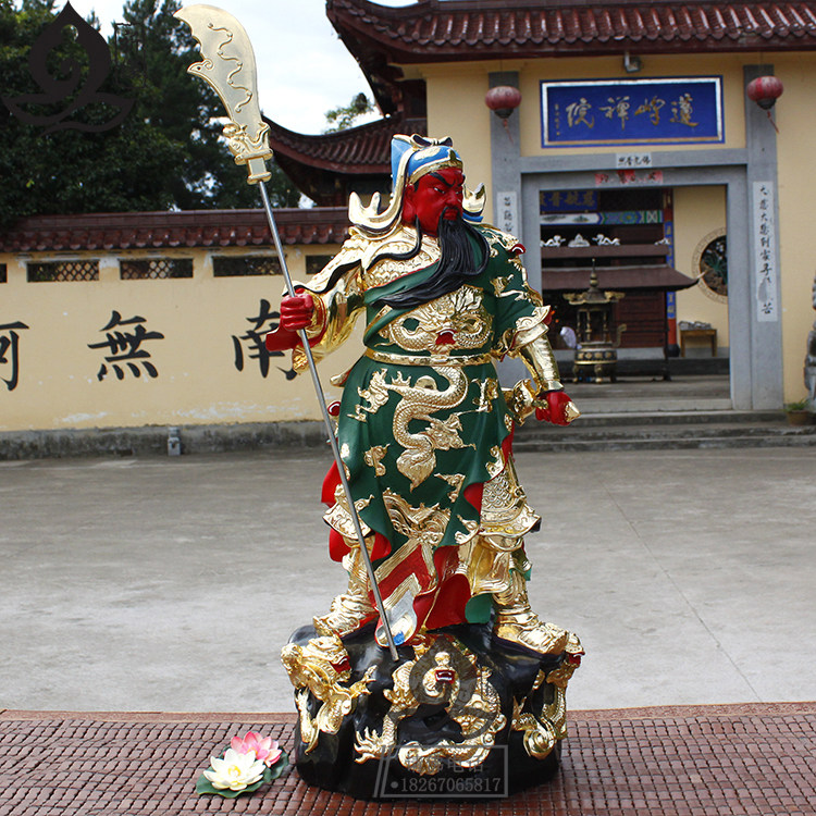 站九龙关公武财神关羽将军关云长关帝神像镇宅招财供奉家居摆件 - 小编推荐 - WePost 全民代运 - 马来西亚中国淘宝代运与集运专家