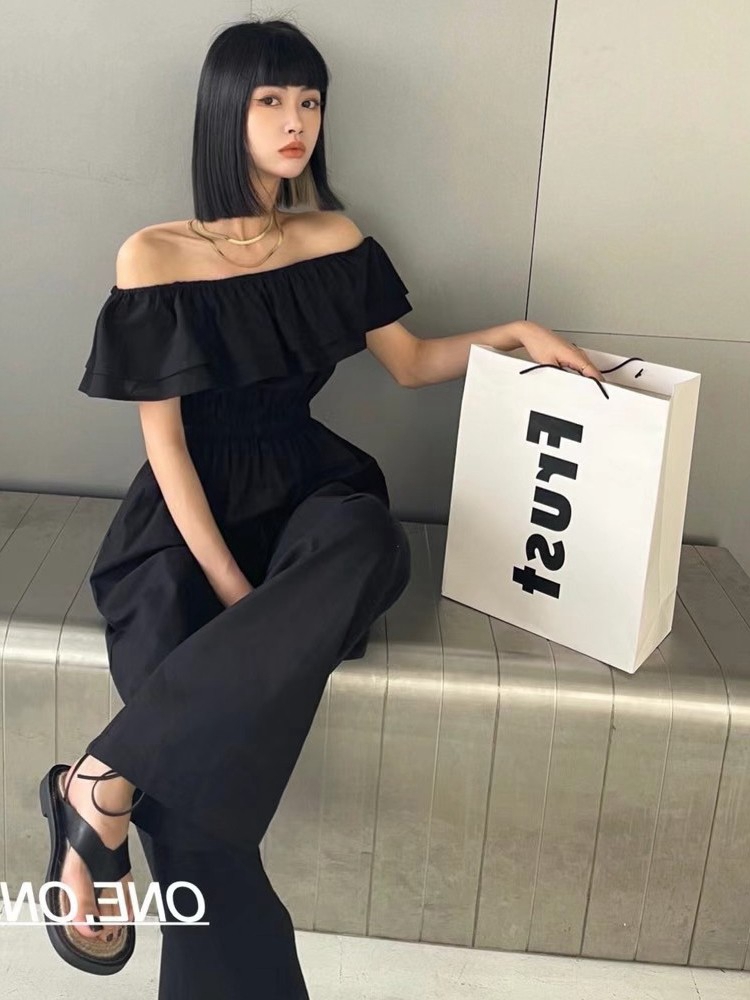 抹胸连体裤女夏新2022可盐可甜炸街网红抖音直播高腰收腰显瘦长裤,女装/女士精品,连体衣/裤,淘宝优惠券,粉丝福利购,淘宝优惠卷