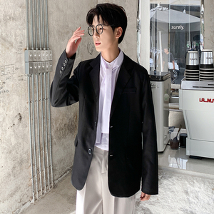 XZ031-P115/秋季新款西装男韩版宽松休闲小西服外套上衣图片