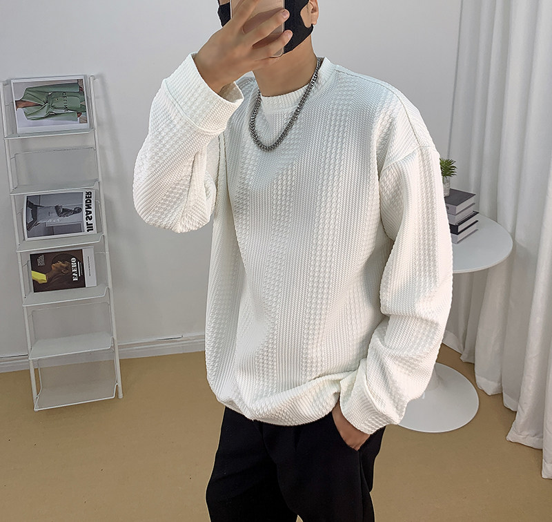 610A-3-WY081-P68韩版秋季男士长袖卫衣宽松休闲上衣纯色外套,男装卫衣,星座610A-3（原钱塘4015)