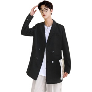 XZ033-P115/西装外套男潮牌街头秋韩版宽松西服 休闲外套图片