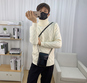 高领男士 针织衫韩版休闲长袖毛衣 610-A-MY184-P75图片