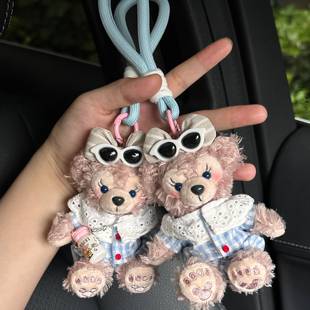 夏日新款 海盐崽崽车钥匙挂件扣车挂包包挂件甜心可爱少女心伴手礼