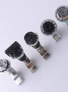 海坦MS816-3S-1-2-6小圆柱转舌锁 压缩式配电箱锁 微型伸缩式柜锁