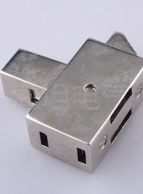 DK637方形撞击锁搭扣锁 按钮式插销锁 火车地铁取款机机箱机柜锁