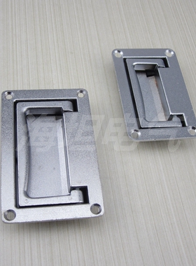 海坦电气 LS002-1-2 电柜箱拉手 沙银色 PL002-1-2 方型暗拉手