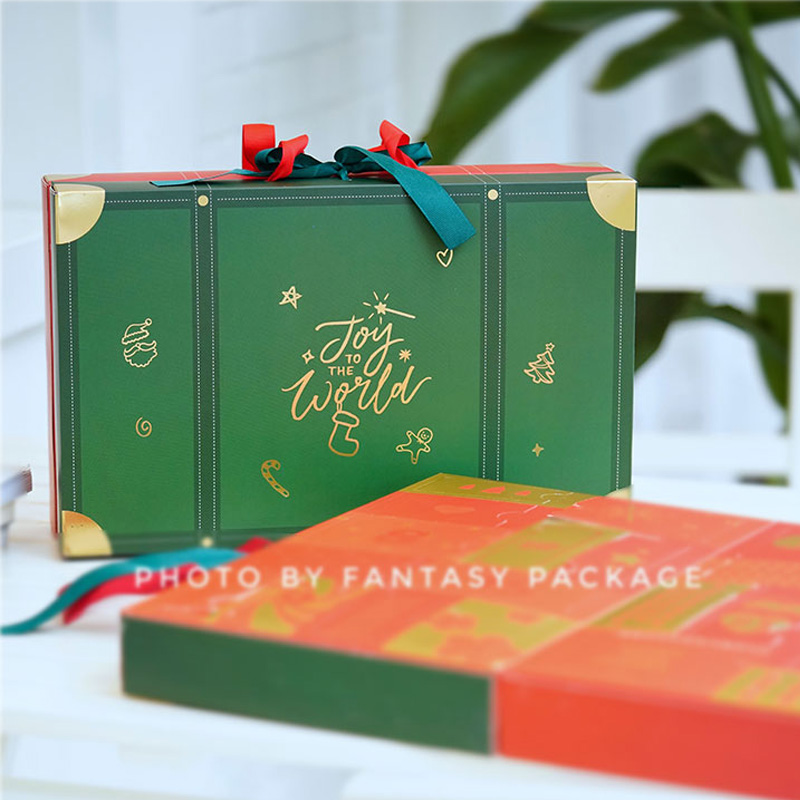 新年倒数牛轧糖雪花酥包装盒子