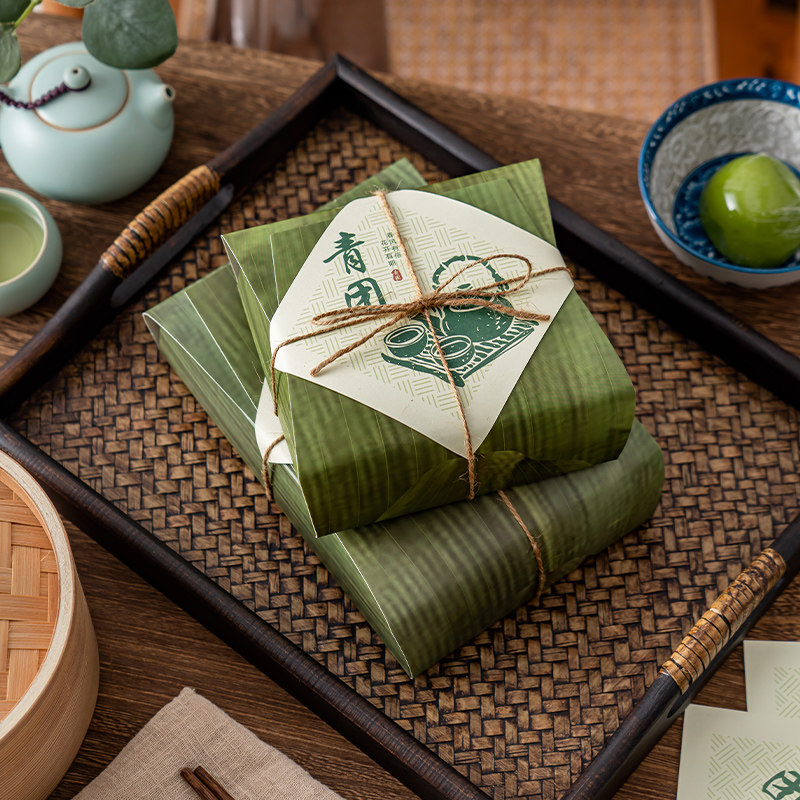 古风青团包装盒单独包装盒艾草绿豆糕专用打包盒冰糕烘焙礼盒盒子