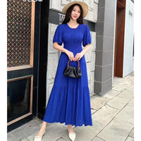 This year's popular beautiful dresses, long dresses, summer skirts are extremely attractive and youthful. Cotton silk beach vacation dresses thumbnail 7