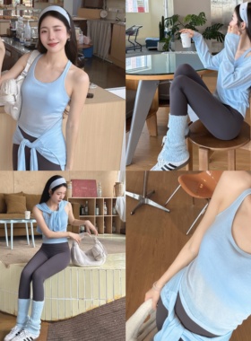 YSH/畅动背心 固定胸垫休闲日常工字背健身运动内衣收副乳瑜伽服