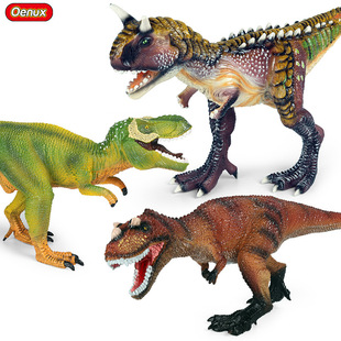 儿童仿真侏罗纪恐龙玩具大号软胶牛龙暴虐霸王龙冥河龙动物模型