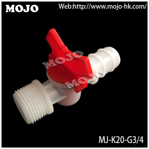 MJ-K20-G3/4 滴灌设备滴灌带20转6分直通阀门 旁通球阀 水阀开关