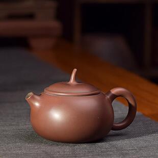 广西钦州坭兴陶茶壶功夫茶道茶具原矿紫泥泡茶壶小容量家用仿生壶