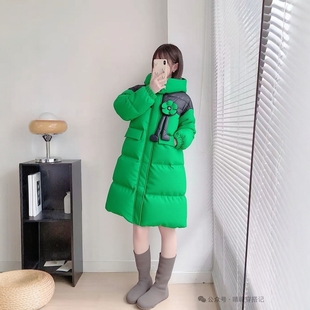 2025冬九T系列 衣佳人折扣女装 连帽 花朵长款加厚厚实羽绒服10