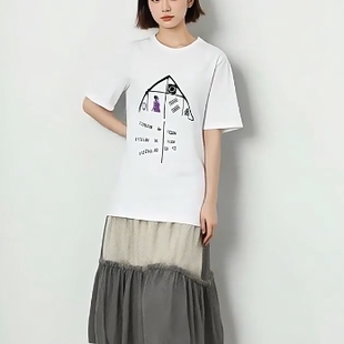 网纱长裙半身裙 2025夏笑L系列1 甜美 衣佳人折扣女装 6067 波点