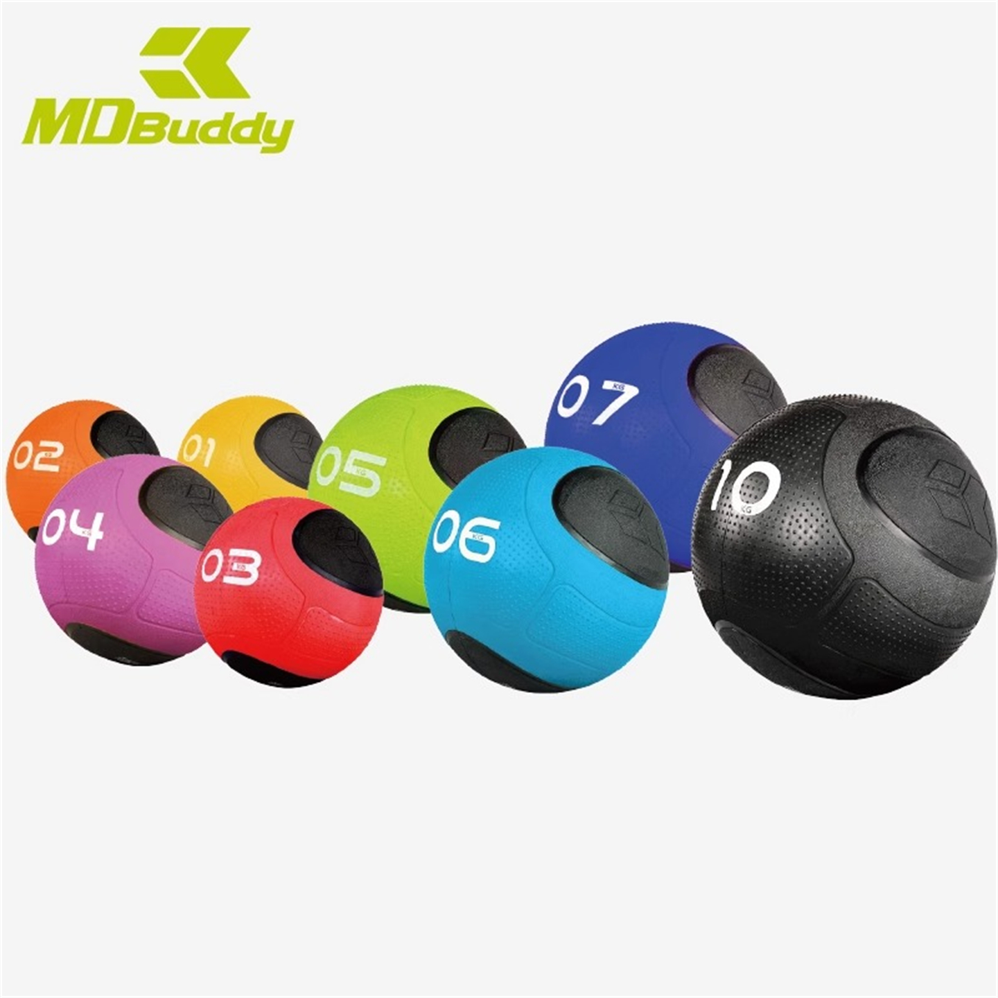 MDBuddy实心橡胶重力球