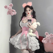 恶魔清纯甜妹套装 舒适COS系性感奶油甜心女仆装 可爱软妹时尚 新款