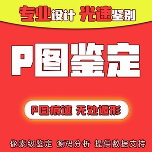 P图鉴定专业检查图片PS合成PDF聊天记录辨别伪造图片