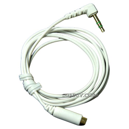 适用索尼SONY MP3 MP4耳机延长线 EX71 EX082 EX85 白色