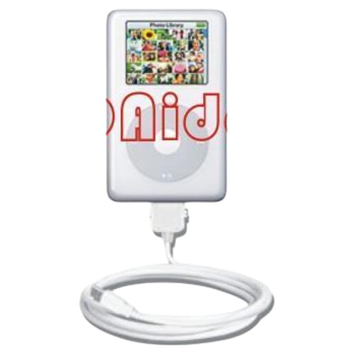 PDAiDEA品牌 适用苹果APPLE iPod PHOTO MP3 USB充电同步数据线