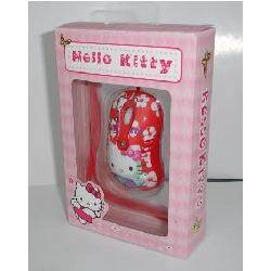 Hello Kitty光电鼠标 USB接口 红色公主猫 小巧可爱