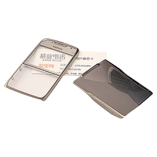 诺基亚NOKIA 后盖 E71手机外壳 镜面 灰色 含前壳 原装