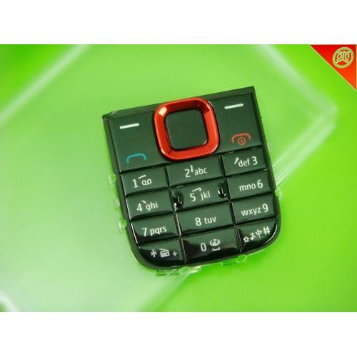 原装诺基亚手机字粒 NOKIA 5130XM键盘 原配按键 红色