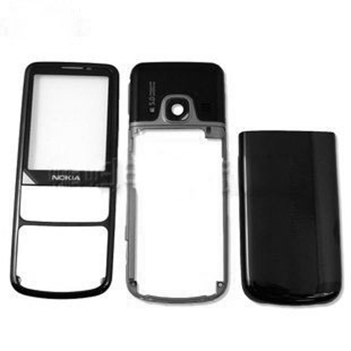 原装诺基亚NOKIA 6700c手机外壳 含前壳 镜面 中板 后盖 黑色