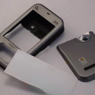 适用多普达DOPOD 828+(828)手机外壳 含前壳 中板 后盖 灰色