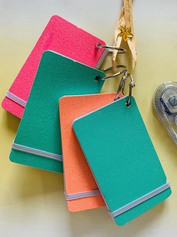 出澳洲ANKO文具品牌原单随身带迷你可爱学生便条本钥匙扣圈便签本