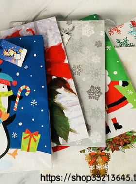 白菜价外贸原单 CADO 圣诞礼品纸袋 原1.25米金一个 大号新款