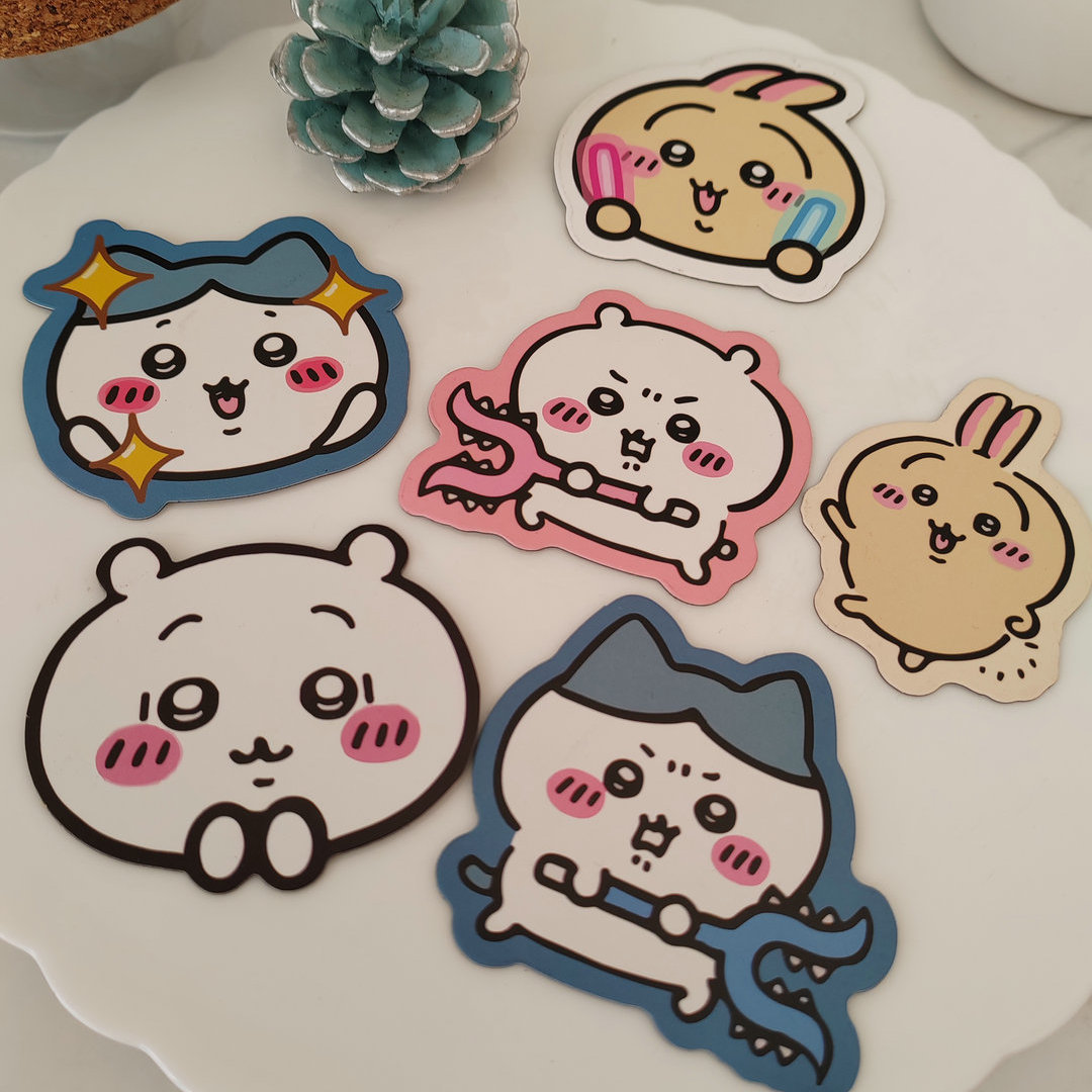 chiikawa吉伊卡哇冰箱贴六个装