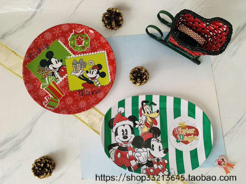 节日气氛餐具圣诞装饰否盘子