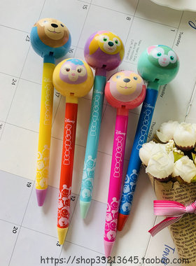 迪士尼TSUM TSUM 大头笔 弹簧小头 圆珠笔