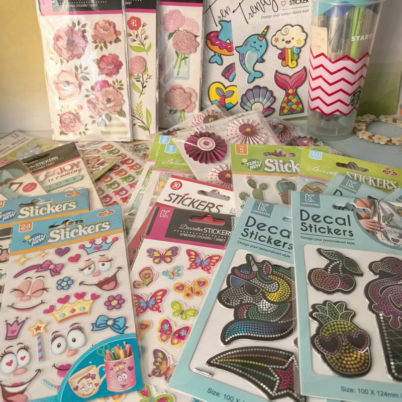 清仓原单多款可选立体贴纸