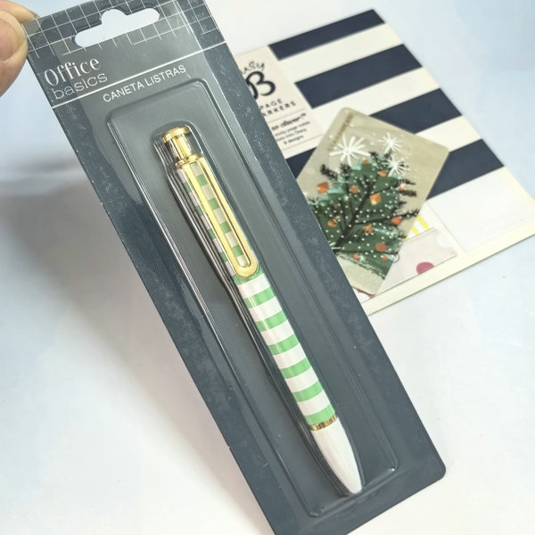 出口原单金属笔杆按动圆珠笔