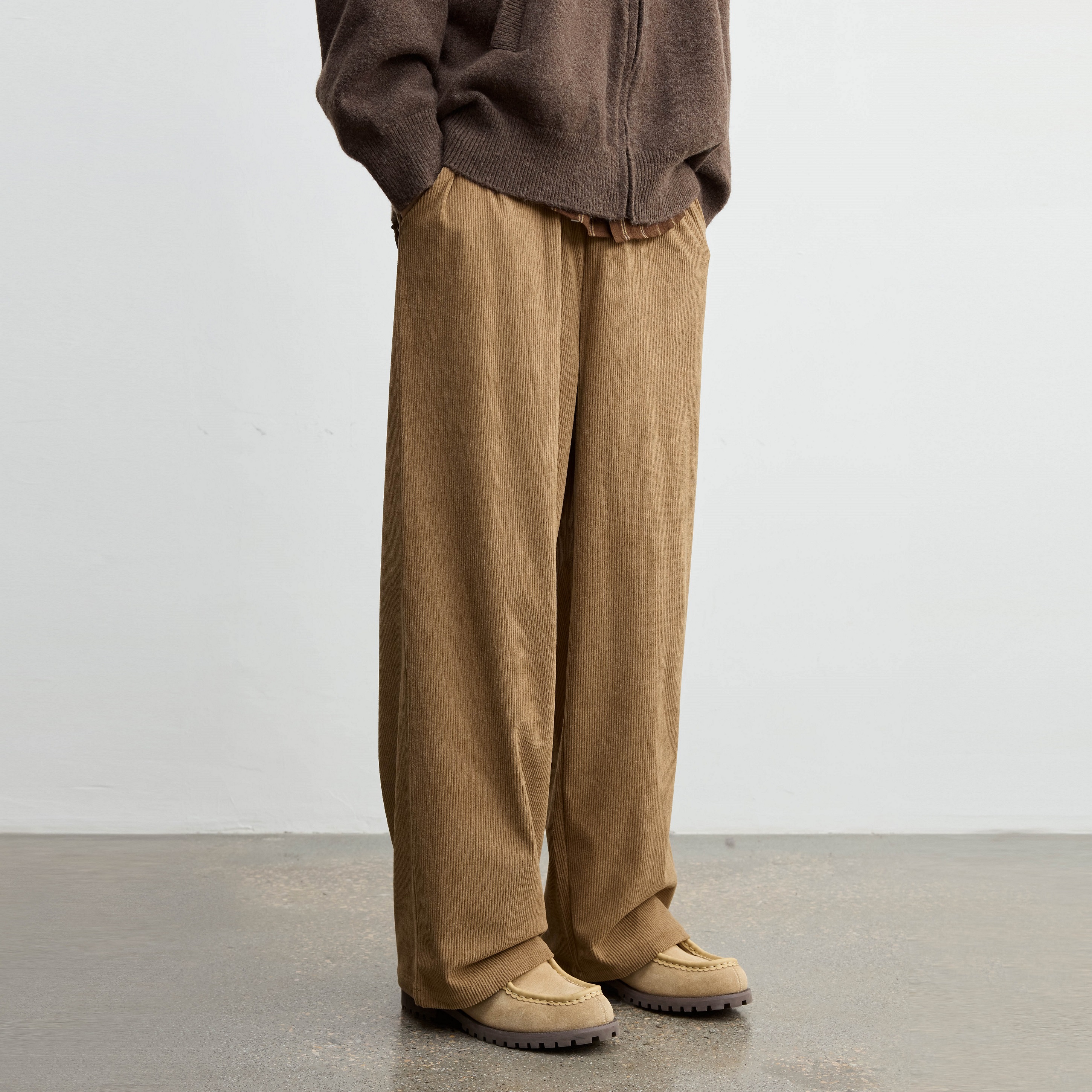 Vavu日系复古灯芯绒裤