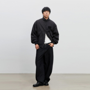 6折特惠 宽松裤 Vavu日系复古弯刀牛仔裤 长裤 子 垂感直筒休闲裤