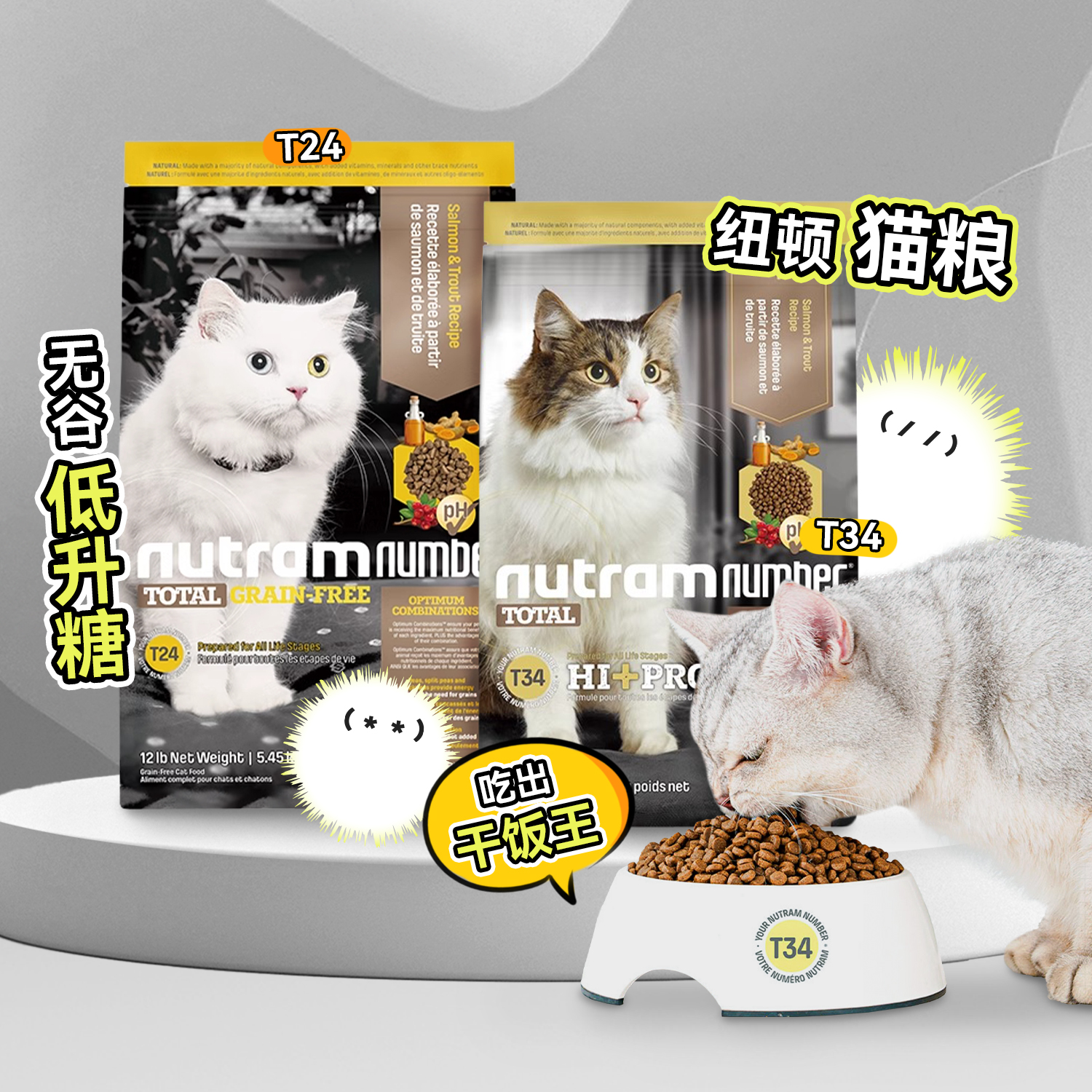 白猪商店纽顿全价猫粮营养高蛋白