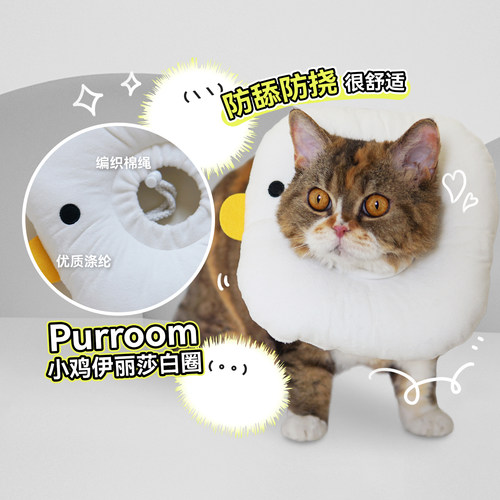 白猪商店Purroom小鸡伊丽莎白圈
