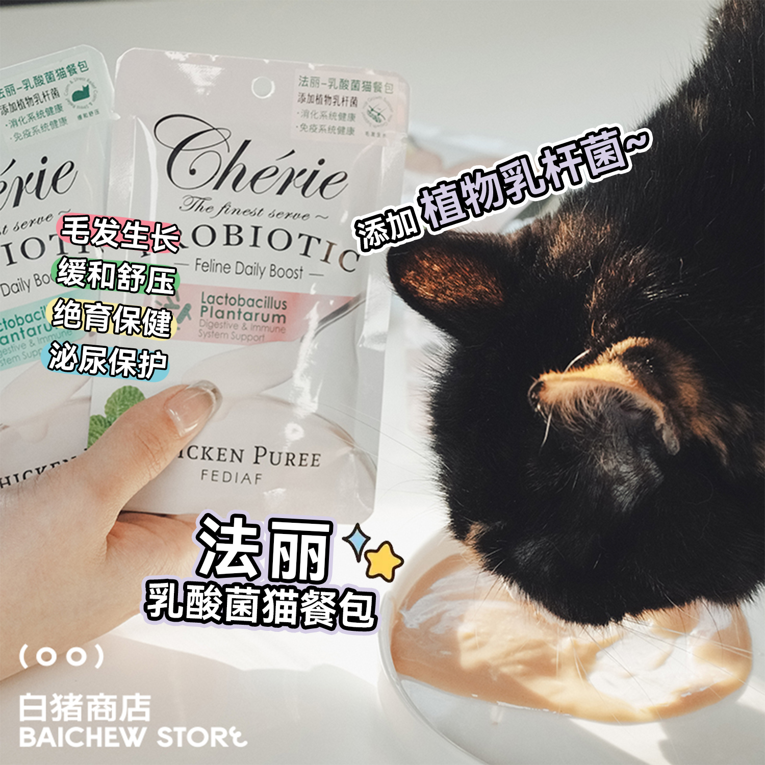 法丽乳酸菌益生元主食级猫餐包