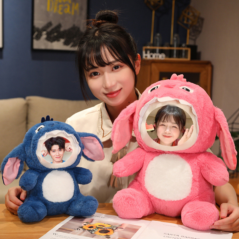 人形定制diy照片变身熊睡觉情侣生日礼物娃娃人脸录音公仔男女友
