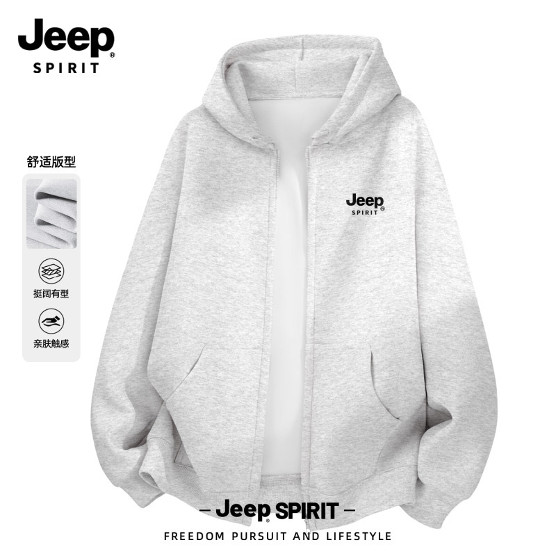 Jeepspirit美式休闲男士卫衣