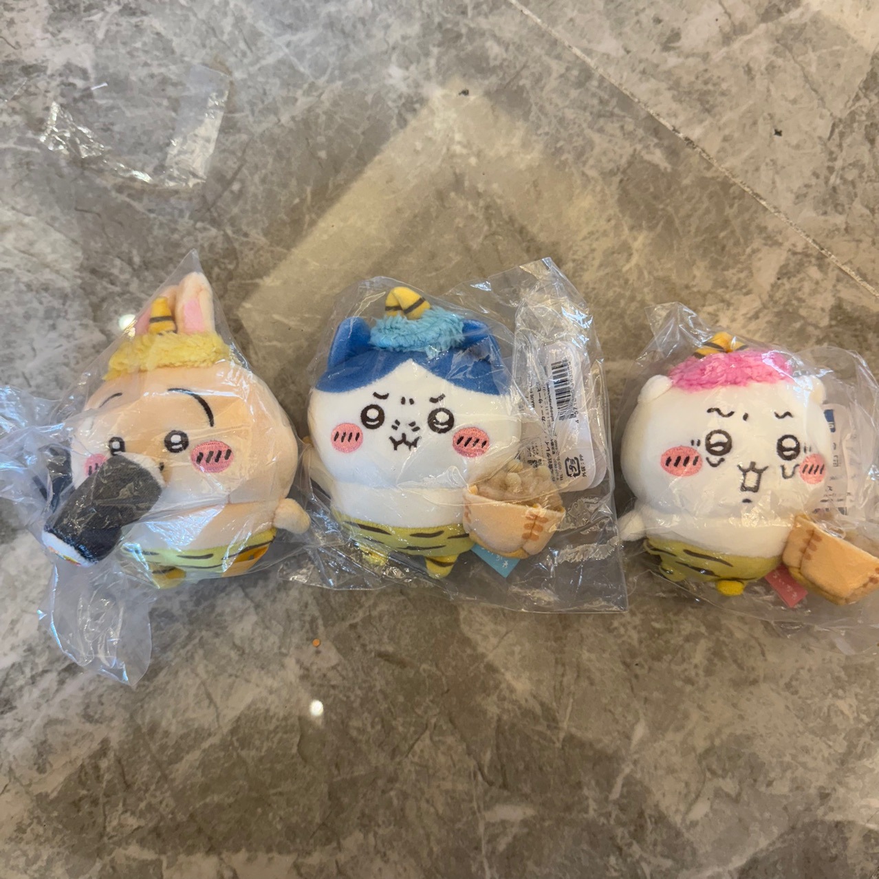 日系chiikawa吉伊卡哇野人系列乌萨奇小八吉伊毛绒挂件非正